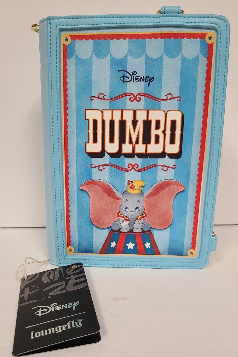 Loungefly Dumbo Book Series Convertible Backpack Crossbody Bag Loungefly Dumbo Book Series Convertible Backpack Crossbody Bag main image 4