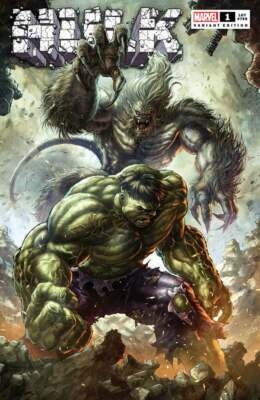 HULK #1 (ALAN QUAH EXCLUSIVE TRADE DRESS VARIANT) COMIC BOOK ~ Marvel Comics