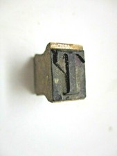 Rubber Hand Stamp Wood Handle Capital Letter T Teacher Store Office Desk Vintage