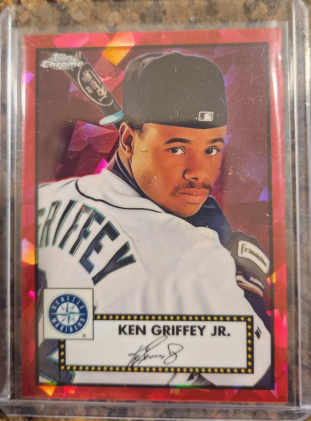 Ken Griffey Jr. 2021 Topps Chrome Platinum Anniversary #493