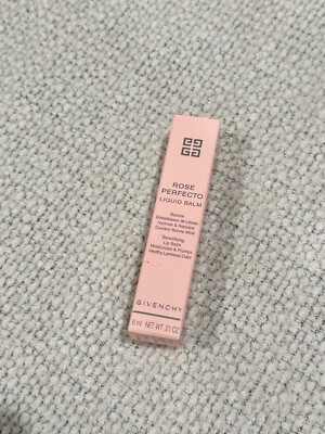 Givenchy Rose Perfecto Lip Balm #117 Chilling Brown NEW 0.09 Oz