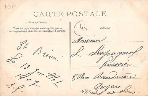 CPA Un Souvenir Di Saint-Nazaire (280691) - Afbeelding 2 van 2