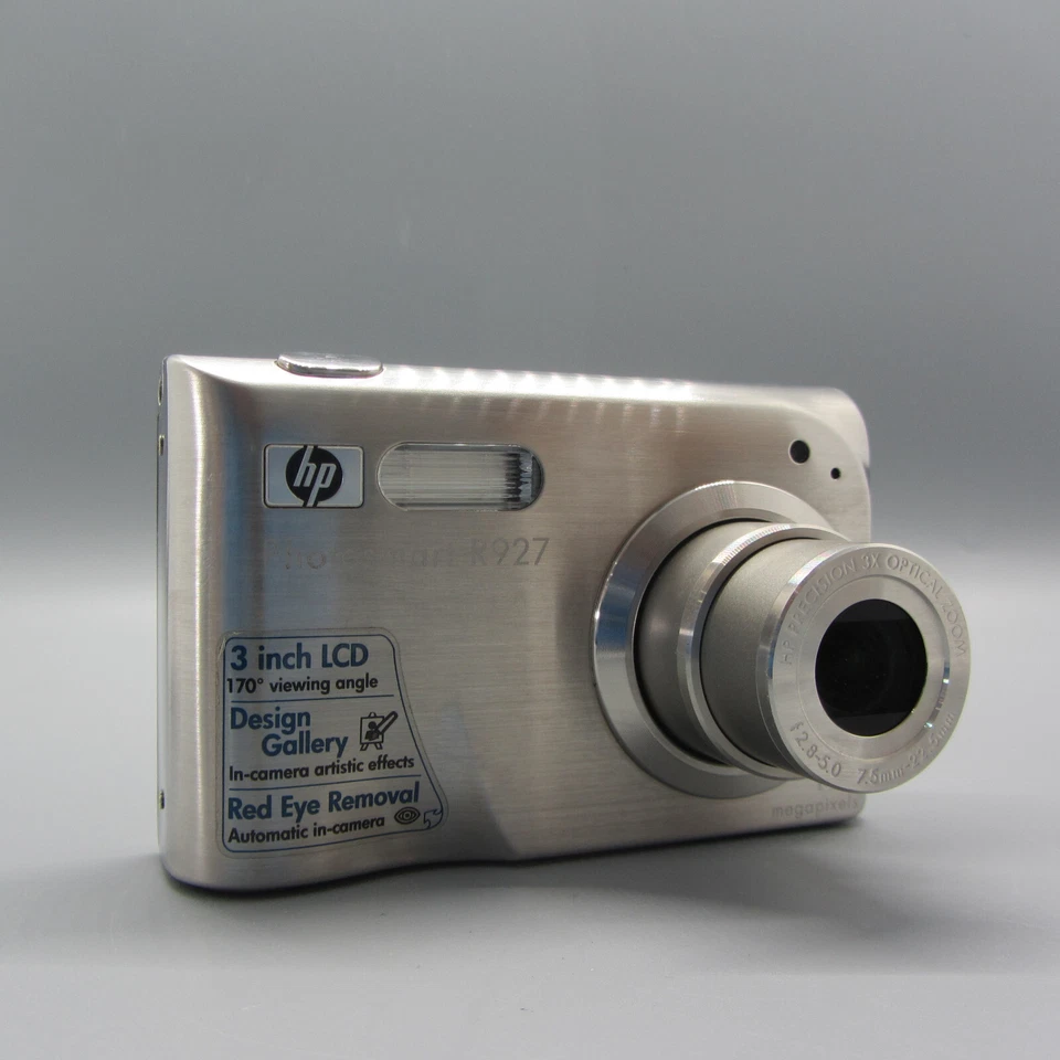 HP Digital Camera Photosmart R927 8.2MP Silver Tested - Image 2 of 4