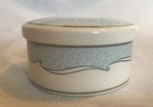 Wedgewood Bone China Blue Silver Scroll Trinket, Great Condition — photo 2