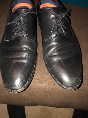 Cole Haan Lenox Hill C25810 Black Leather. Plain Toe Oxford  display picture 3