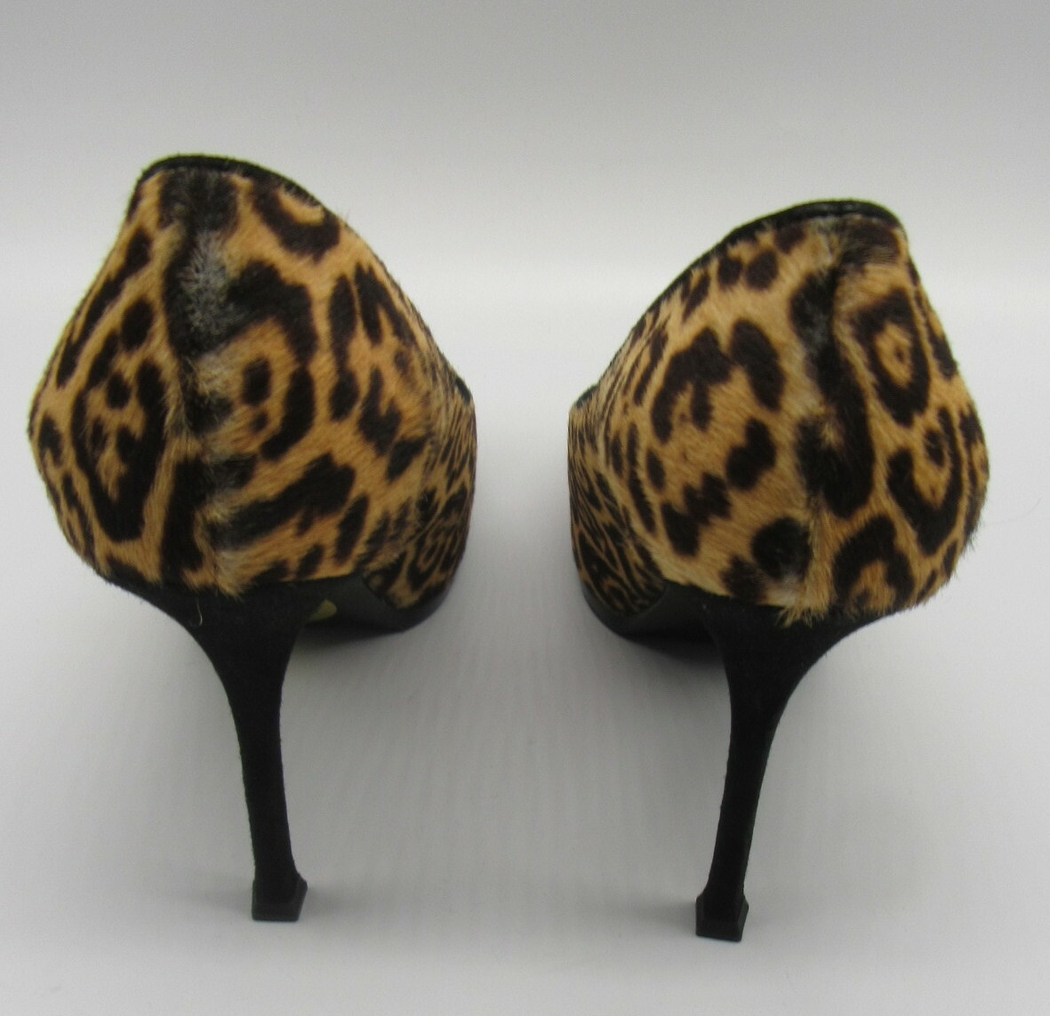 Pompe tribtoo capelli pony stampa leopardata Yves Saint Laurent taglia 39 5