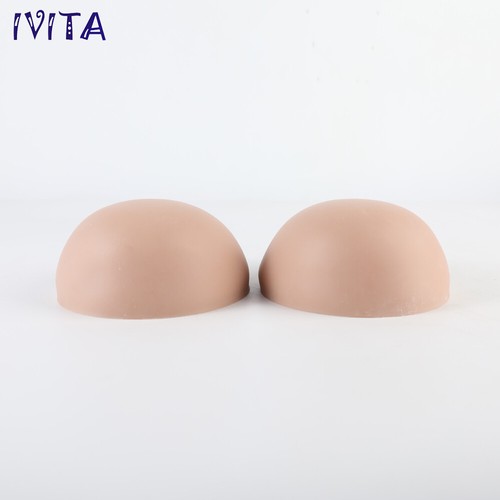 IVITA E Cup 3XL Teardrop Silicone Breast Forms Fake Boobs Cross Dresser - Picture 12 of 12