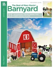 The Best Of Mary Maxim Barn Yard Plastic Canvas Book by Leisure Arts