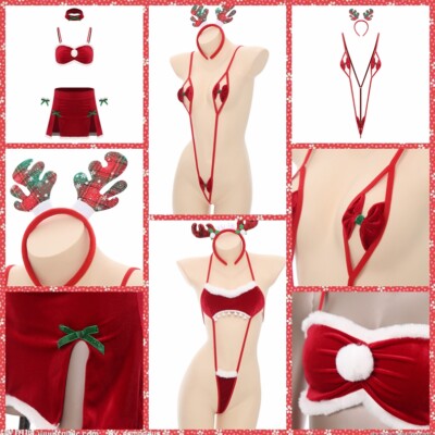 Womens Costume Party Lingerie Underwear Christmas Mrs Claus Santa Ladies Sexy | eBay Womens Costume Party Lingerie Underwear Christmas Mrs Claus Santa Ladies Sexy | eBay