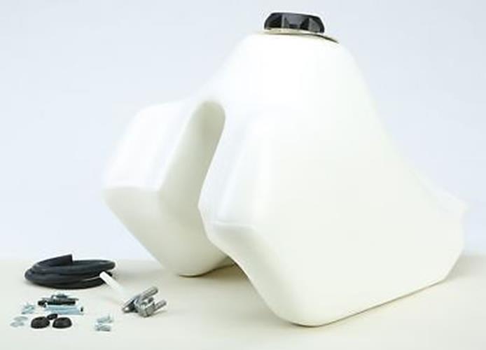 IMS Oversized 4.9 Gallon Fuel Gas Tank WHITE Suzuki DR650 1996 2015