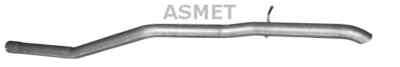 ASMET Abgasrohr Hosenrohr hinten passend für Ford Transit Kasten 07.190