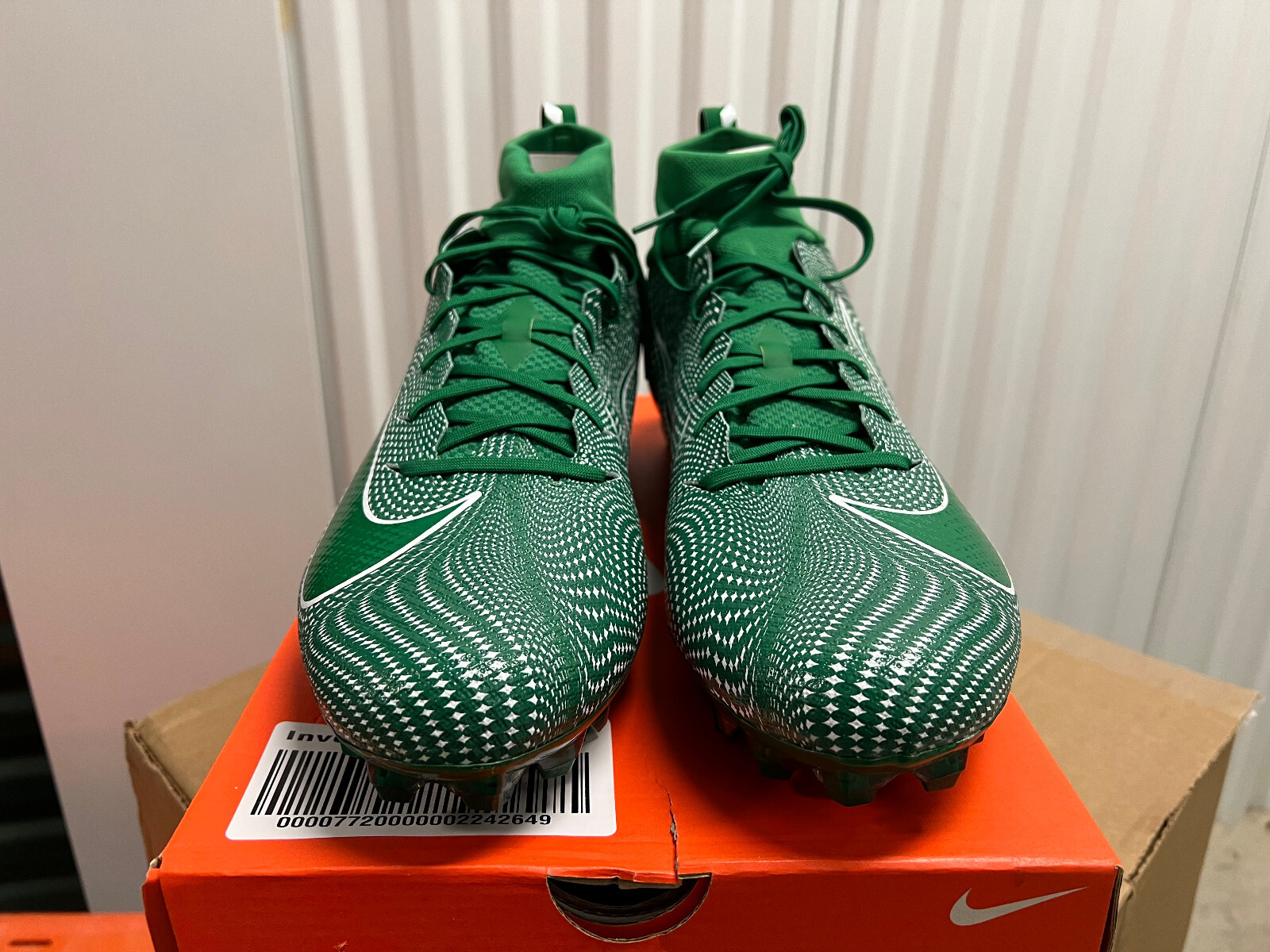 NEW Nike Vapor Untouchable Pro 3 Football Cleats Pine Green 917165300