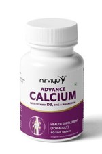 NIRVIYU Advance Calcium Tablets with Vitamin ...