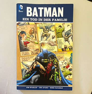 DC Comics Batman Ein Tod in der Familie Softcover Graphic Novel DE 1988 Starlin
