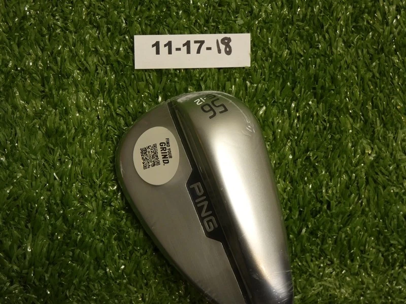 Ping S159 Chrome 56* 12* Sand Wedge S Grind ZZ 115 Steel Black Dot New - Image 2 of 4