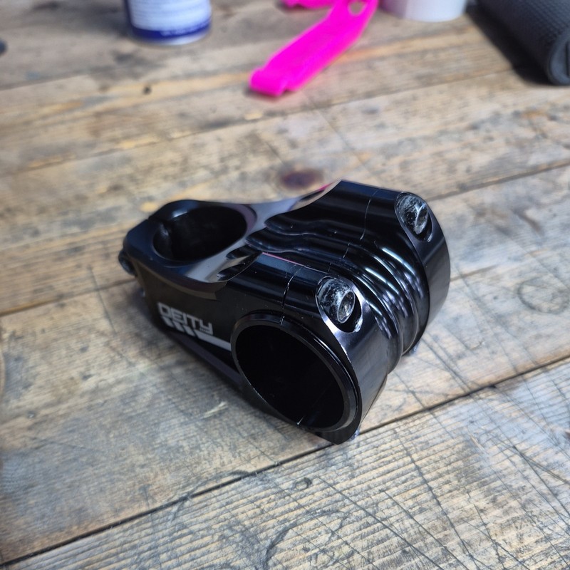Deity Copperhead Stem Black, 50mm