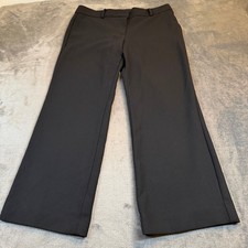 Ann Taylor Dress Pants Womens Size 6 Black Stretch Business Trousers