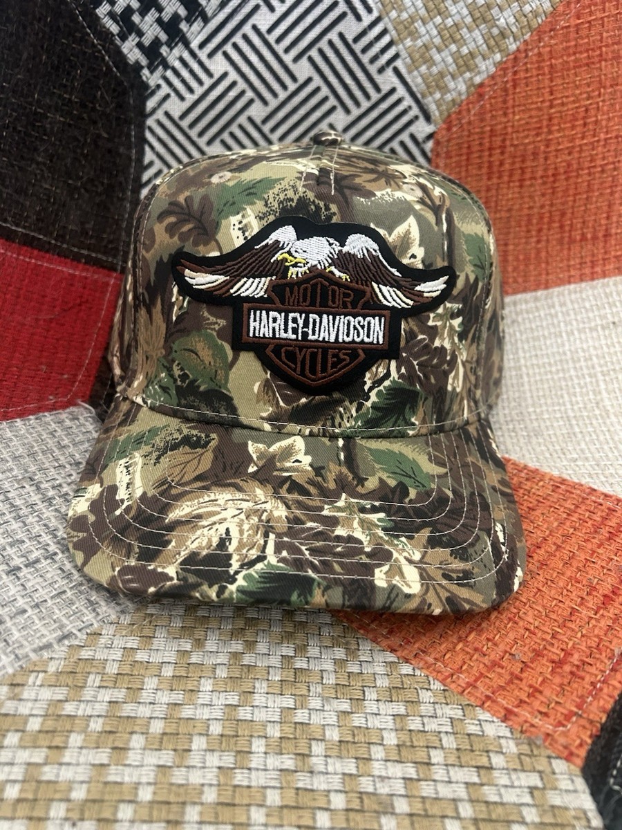 Harley Davidson Otto Camouflage Trucker Hat Snapback | eBay