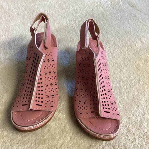 womens chunky sandals 7 comfortable, lightweight anti-slip beach slide Roman - Picture 9 of 13