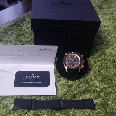 Uhr Edox Offshore 1 Chronograph Automatik Limited Edition mit SN 034