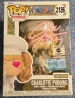 Jill Harris Signed Charlotte Pudding One Piece #2136 Funko Pop LE9500 JSA COA