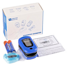 2-PK Pulse Oximeter PC-60B1 NEW w/ Batteries Fingertip.Free shipping