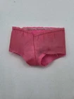 1960s Vintage Barbie Doll Pink Swim Bottoms Vinyl Shorts Japan