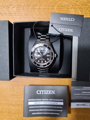 CITIZEN Promaster BN0261-51E Black solar Eco-Drive Men Diver watch