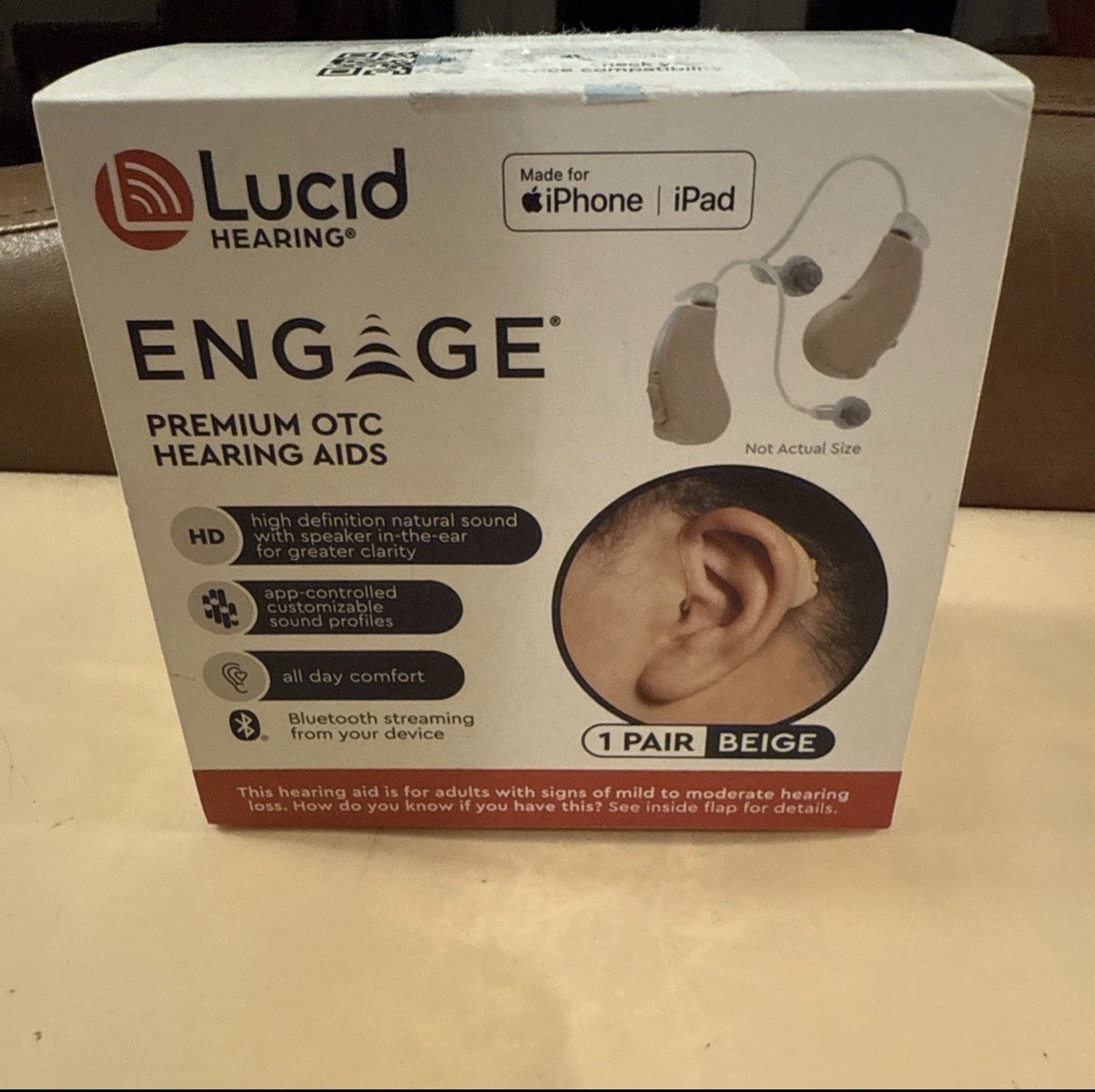 W/ Bluetooth For Iphone/ Ipad - Beige