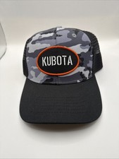 Kubota Camo Grey Snapback Hat