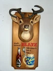 Vintage Blatz Beer Sign Whitetail Deer Buck Head VERY RARE!