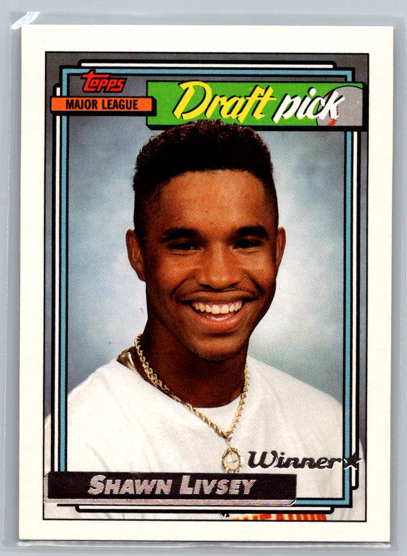 Shawn Livsey 1992 Topps Gold Winner * Houston Astros #124 RC