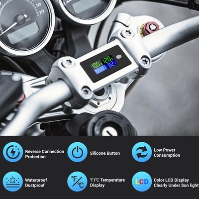 36v Lithium Golf Cart Battery Meter - LCD Display Lithium Battery