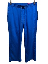 NWT Healing Hands Purple Label Taylor Scrub Pant Small Petite Blue 9095P. CC9