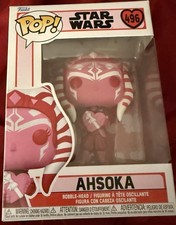 Funko Pop! Vinyl: Star Wars - Ahsoka (Pink) #496 Valentines Edition