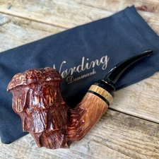 Eric Nording Extra #3 Freehand  Handmade in Denmark Briar Tobacco Pipe - NEW