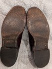 Allen Edmonds Leeds Mens 10.5 E Derby Blucher Ox Blood Leather Dress Shoes — photo 7
