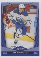 2024-25 O-Pee-Chee Blue Border Zach Benson #358 0c3