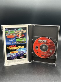 Manx TT Superbike Sega Saturn Complete Case with Manual