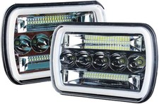 2 Pcs Bright Pair 7x6 5x7 Headlights 6052 6054 H5054 H6054 Hilow Sealed Beam 2 Pcs Bright Pair 7x6 5x7 Headlights 6052 6054 H5054 H6054 Hilow Sealed Beam