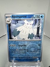 Abomasnow 060/182 Reverse Holo Pokémon Card | SV Destined Rivals
