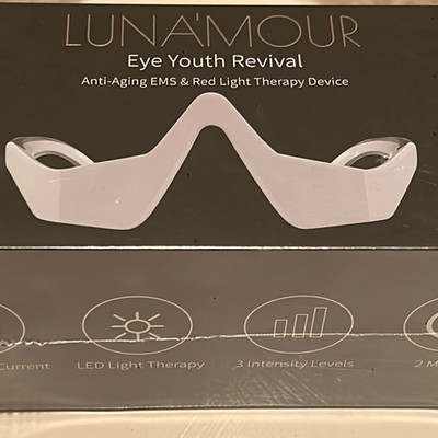 Luna mour EyeYouth Revival EMS + Red Light Therapy Device Anti Aging New