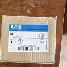 Eaton Crouse-Hinds 669 4 in EMT Compression Conduit Coupling