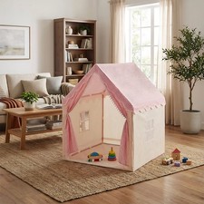 Large Space Kids Play Tent 3-4 Kid Playhouse Tent Castle Design for Home Outdoor