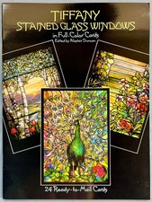 Tiffany Stained Glass Windows Book 24 Postcards Dover