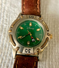 Vintage Disney Store Mickey Mouse Watch DS-87 Green Dial - Non-Working