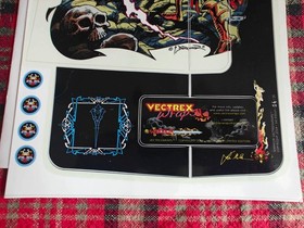 Vectrex Console VectrexWraps Warrior 1st Edition #14/35 Limited Wrap Rare 2014