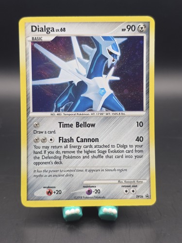Pokemon Dialga Black Star Promo Diamond and Pearl 2008 DP26 Holo LP