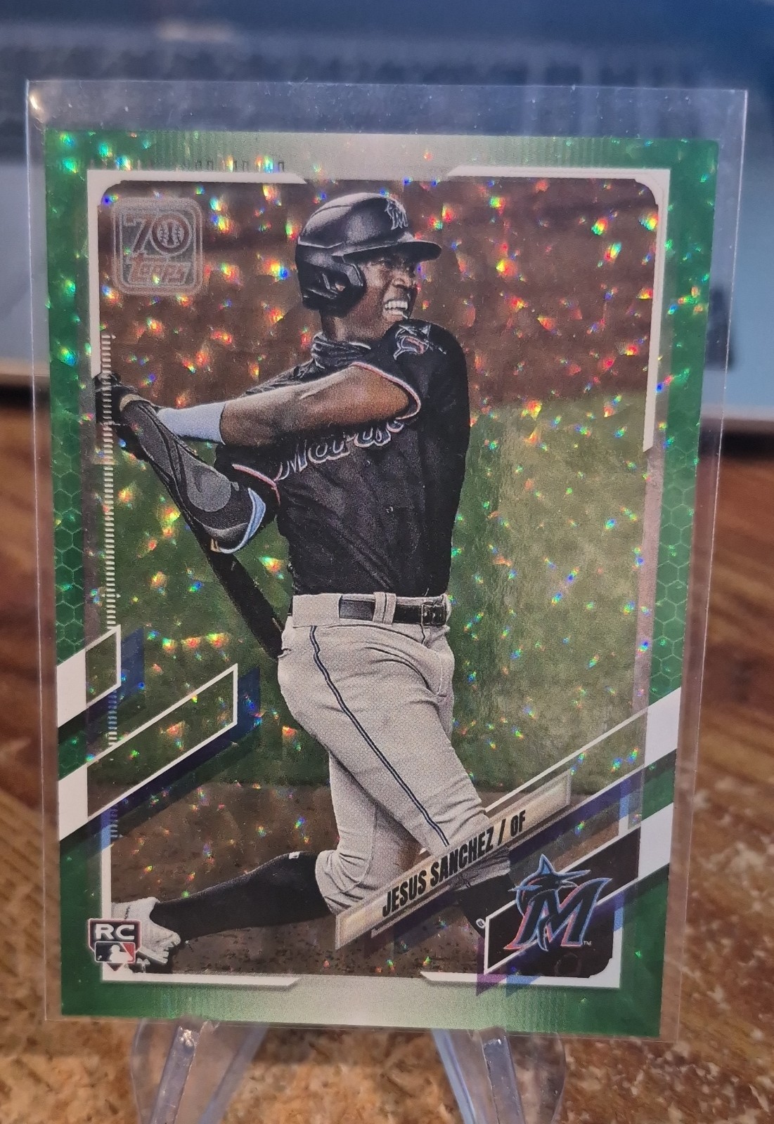 2021 Topps - Jesus Sanchez #269 Green /499 (RC)