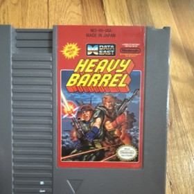 Data East Heavy Barrel Nintendo NES Game Cartridge NTSC-U/C (US/Canada)